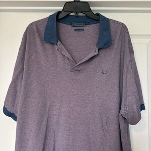 Biltmore Polo Pink and Blue XXL